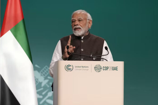 Exploring the Reasons and Implications of India’s Reluctance to Sign the Global Green Pledge at COP28.