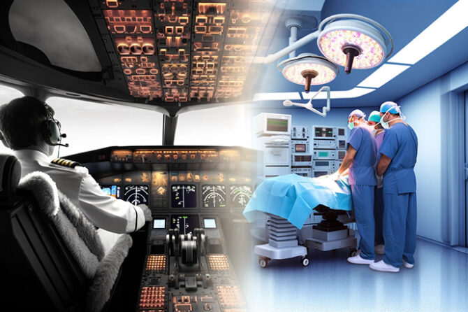 Sky-High Precision: Parallels between Pilots and Doctors