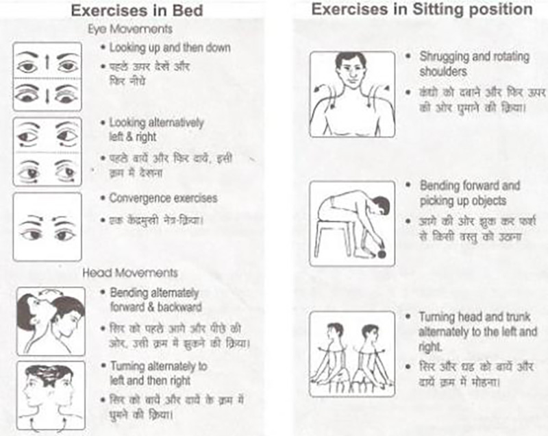 Vestibular Exercises Relieve Dizziness And Improve Balance Vestibular Exercises Relieve Dizziness And Improve Balance