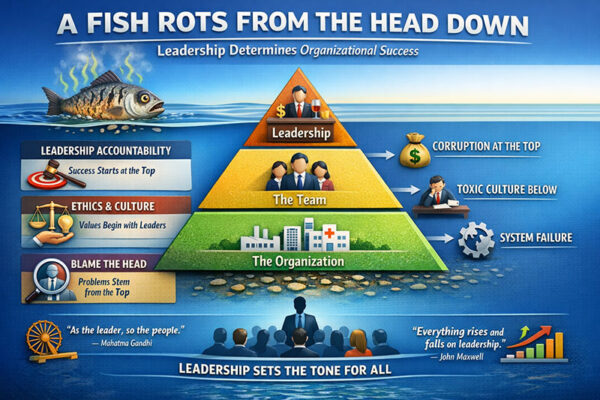 A Fish Rots from the Head Down