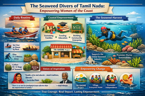 Seaweed Sisters of the Indian Coast: A Story of Courage, Labour, and Women’s Empowerment