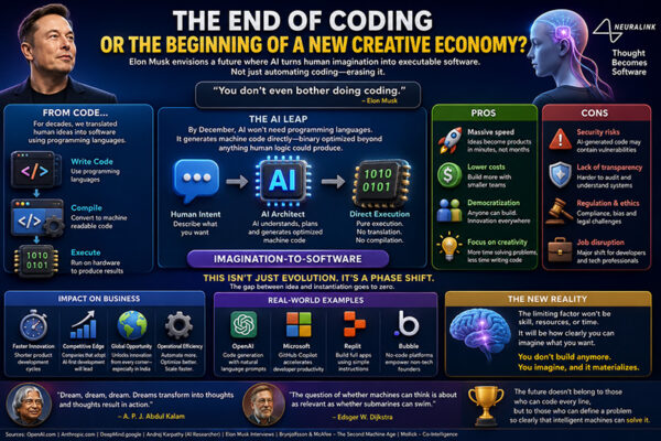 The End of Coding or the Beginning of a New Creative Economy?