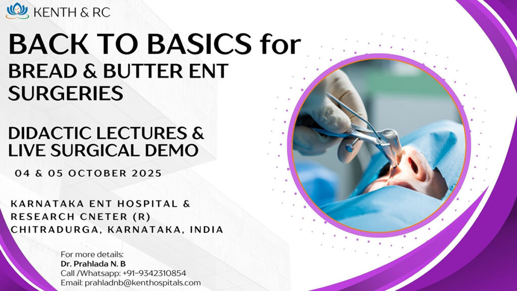 Back to Basics: Bread and Butter ENT Surgeries