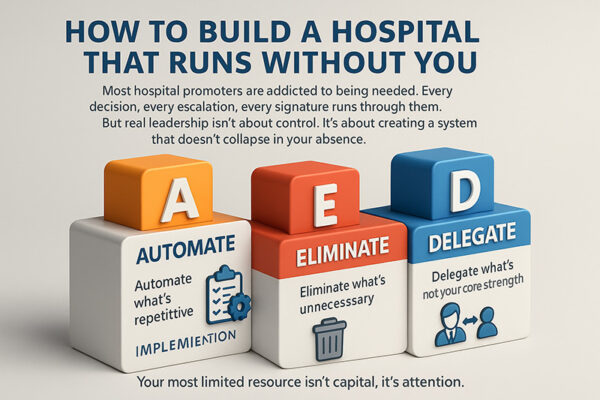 Creating a Hospital That Runs Without Your Involvement