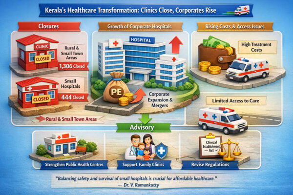 Kerala’s Healthcare Crossroads: When Small Hospitals Close and Big Businesses Grow