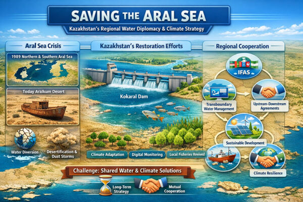 Saving the Aral Sea: Kazakhstan’s Call for Regional Water Diplomacy in a Warming World