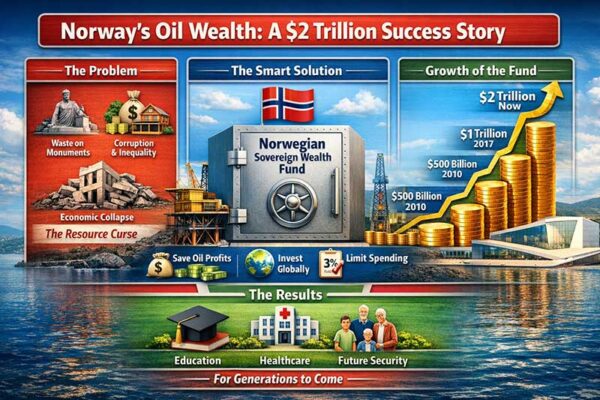 Norway Oil Wisdom: How Finite Wealth Can Be Converted into Perpetual Wealth