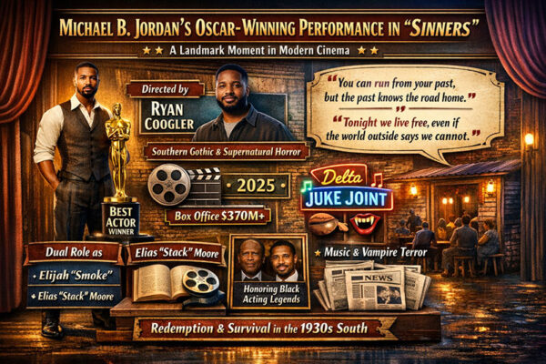 From Redemption to Recognition: Michael B. Jordan’s Oscar Glory for ‘Sinners’