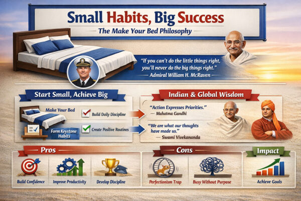 Small Habits, Big Success: The Make Your Bed Philosophy