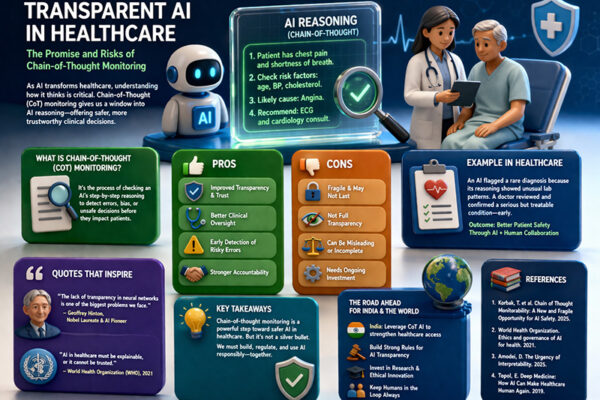 Transparent AI in Healthcare: The Promise and Risks of Chain-of-Thought Monitoring