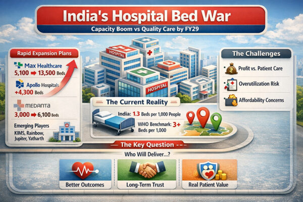 India’s Hospital Bed War: Growth vs Patient Trust by FY29