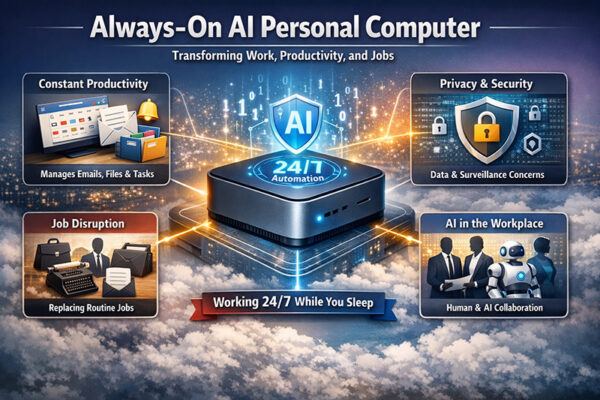 Always-On AI Computers: The Future of Work, Productivity, and Job Disruption”