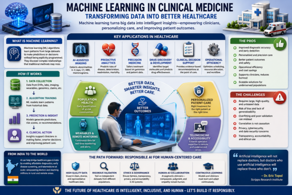 From Data to Decisions: The Transformation of Clinical Medicine Using Machine Learning