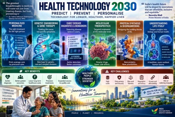 Health Technology 2030: From Treating Disease to Predicting, Preventing and Personalising Care