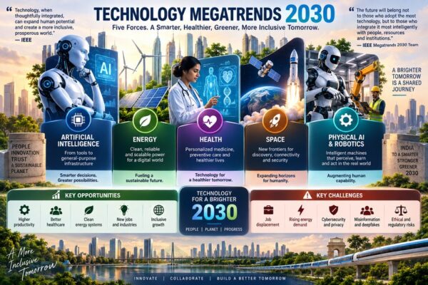 2030 Tech Megatrends: How AI, Energy, Health, Space and Robotics Will Reshape the Future
