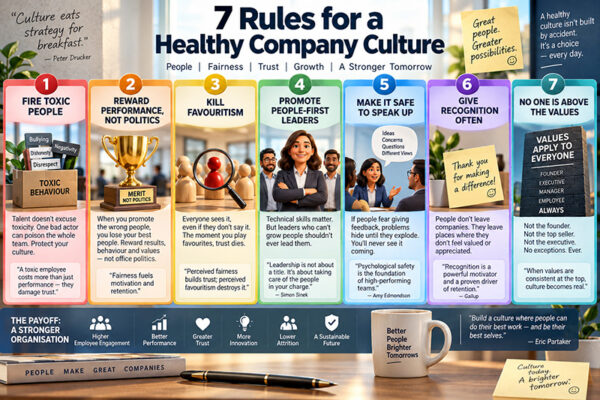 Seven Rules for a Healthy Company Culture